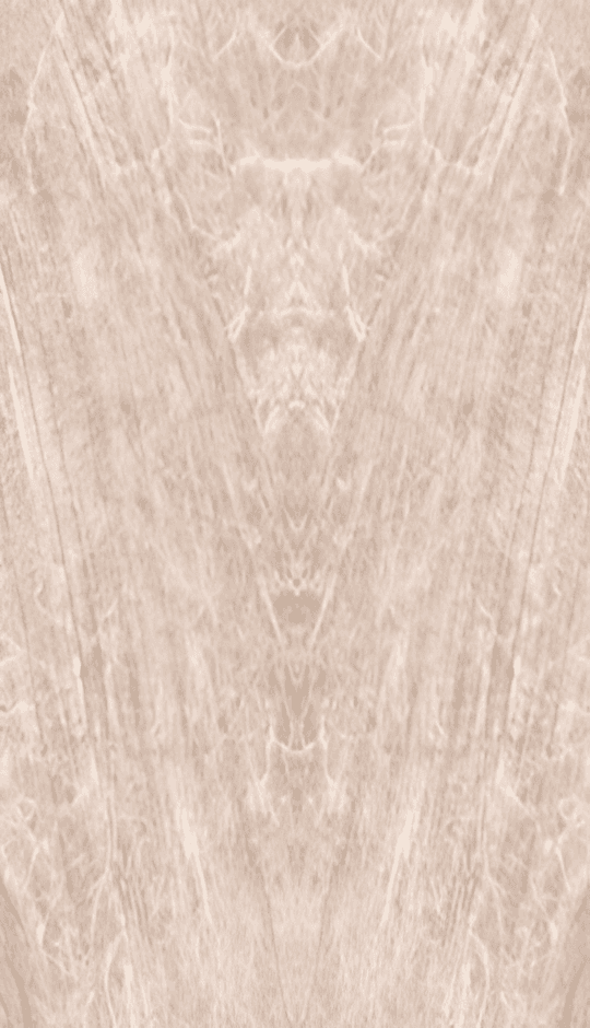 Bookmatched white marble slab